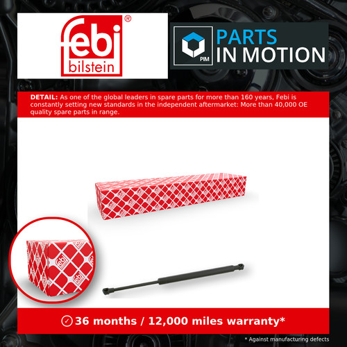 Boot gas struts - struts, (pair