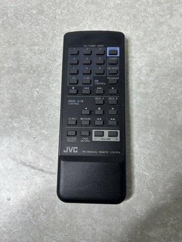 Jvc hifi remote - hifi,
