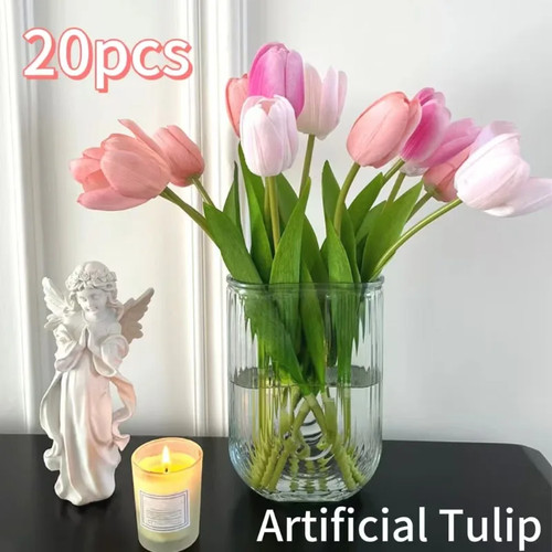 Artificial tulip bouquet - artificial,