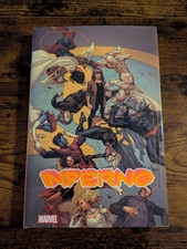 X-Men Inferno Marvel Hardcover Edition Graphic Novel Hickman. Comic. 