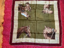 Vintage 100% Thick Silk Scarf