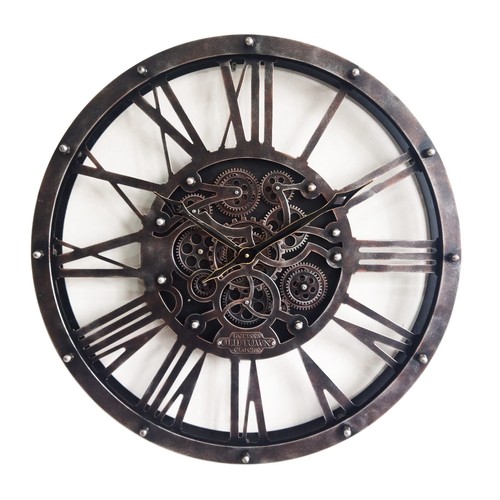 Gear wall clock - wall,