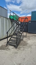 Metal staircase