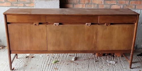 Mid century nathan - long, teak