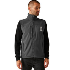 Rolls Royce Grey Softshell Gilet – Unisex S | Luxury Sportswear Clearance!