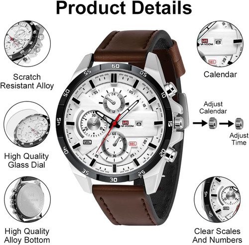 Mens chronograph watch 55mm - mens,