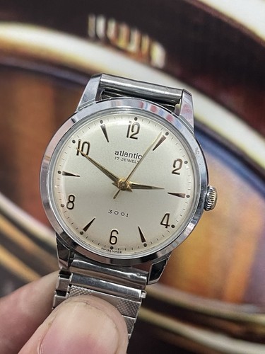 Atlantic 3001 watch 17jewels - atlantic,