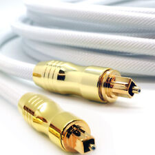 Optical Cable Digital Audio Platinum TOSLINK SPDIF Surround Sound Lead 0.5 - 10m
