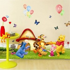 Winnie Tigger Wall Pooh Sticker Art Decals Bedroom Home Vinyl Disney Nursery Dec