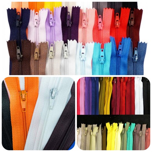 Closed end nylon - nylon, zips