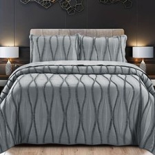 3 Piece Quilted Bedspread Bed
