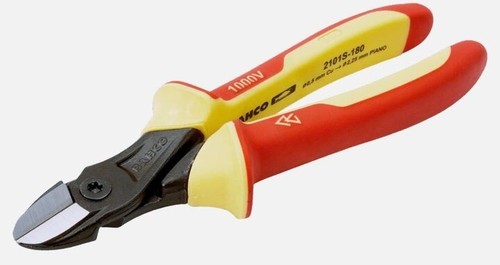 Bahco vde side cutters - vde, 160mm