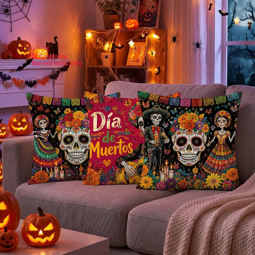 Halloween skull skelton - x,
