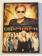 CSI MIAMI THE COMPLETE FINAL SEASON SERIES TEN 10 TENTH DVD REGION 1 US NTSC