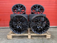 20'' INCH 405M STYLE BLACK XT1 ALLOY WHEELS & TYRES FITS BMW 3 4 5 6 SERIES