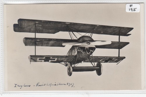Flight fokker triplane - fokker,