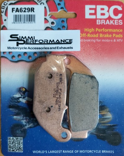 Ebc rear brake pads honda - pads, crf