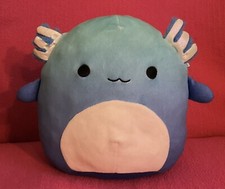 Squishmallows Miss Vi Blue Axolotl Sealife Soft Plush Toy 10” Kellytoy