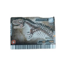 Sinraptor Fossil Card - Dinosaur King Arcade