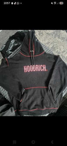 Hoodrich black and red - og,