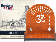 SATVIK 1 Pc DIY MDF Puja