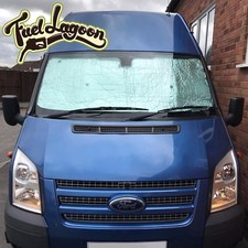 Thermal Window Screen Blinds 3 set Camper Van Ford Transit MK7 Motorhome silver