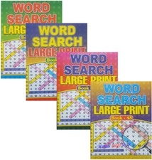 Large print word - a4,