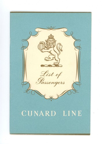 Rms queen elizabeth list - rms, of