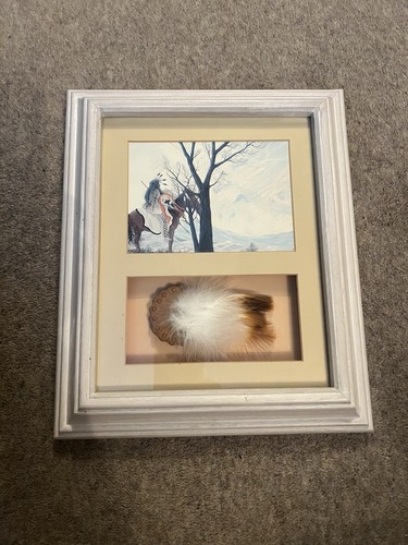 Native american indian framed - native,