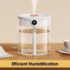 Air Humidifier Cool Mist Quiet for Bedroom Home Office Baby Room Air Purifier UK