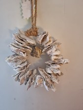 Oyster shell and hag stone