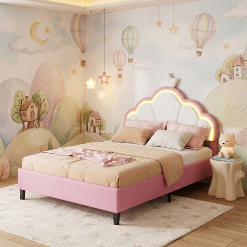 Upholstered bed frame velvet - bed,