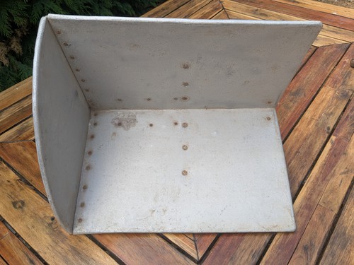 Vintage used large aluminium - vintage,
