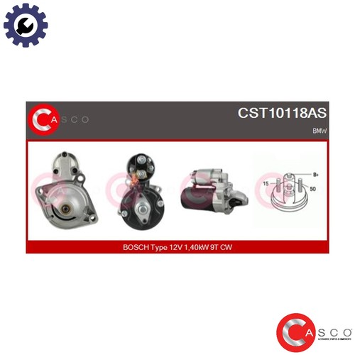Starter cst10118as for bmw - cst10118as,