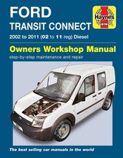 Ford Transit Connect Diesel (2002-2011) Haynes Repair Manual
