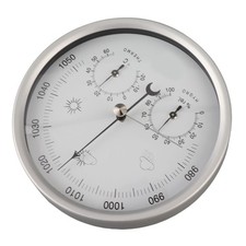 Round Weather Station Aluminum