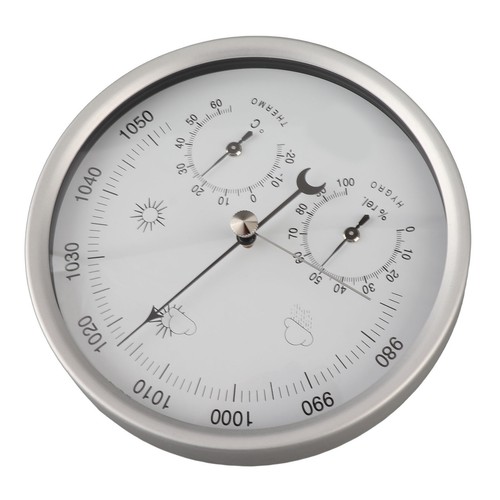 Round weather station aluminum - round,