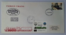 Romney Hyth Dymchurch Railway commemorative cover 1985 - Famous Trains