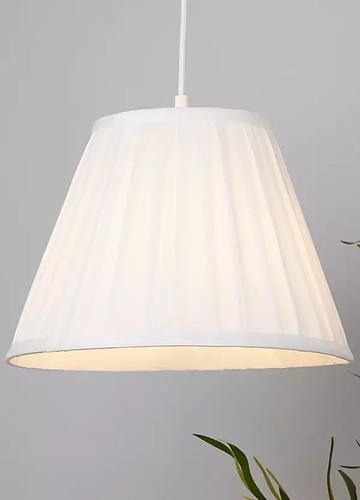 Taper pleat silk - silk, shade