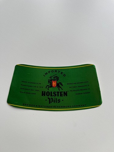 Holsten pils bottleneck - , label