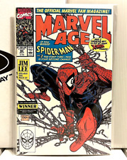 MARVEL AGE #90 TODD McFARLANE SPIDER-MAN COVER  HIGH-GRADE  1990  ICONIC  CLEAN!