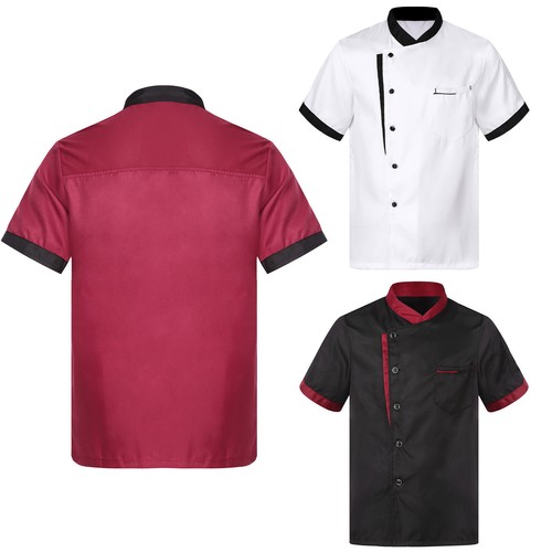 Unisex short sleeved chef - short,