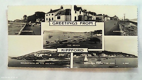 Postcard kippford - postcard.,