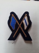 Signallers Bullion Embroidered Trade Badge British Army 