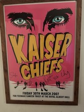 The Kaiser Chiefs A2 Signed