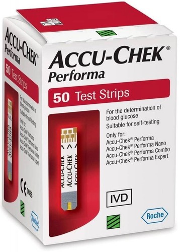 Accu chek performa test - 50,