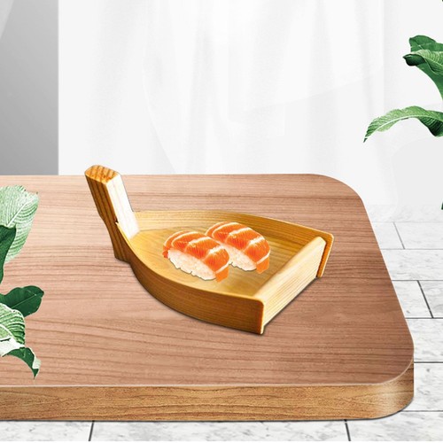 Wooden sushi boats tray - wooden,