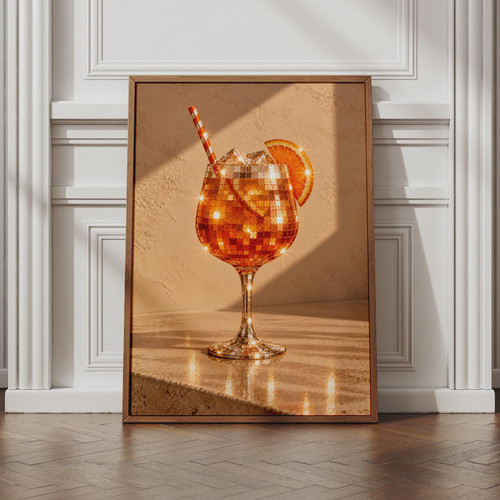 Disco ball aperol spritz - disco,