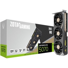 ZOTAC NVIDIA GeForce RTX 5070 SOLID OC 12GB GDDR7 Graphics Card