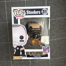 Funko Pop! NFL Ben Roethlisberger #31 Pittsburgh Steelers Figure Vaulted